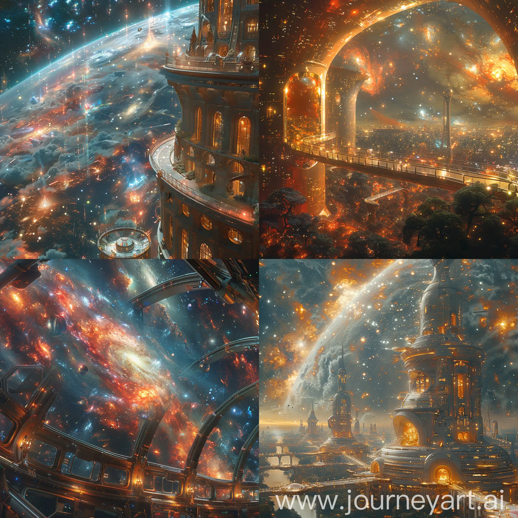 Utopian-Space-Telescope-HyperDetailed-Concept-Art-with-Vibrant-Nebulas-and-Alien-Technology