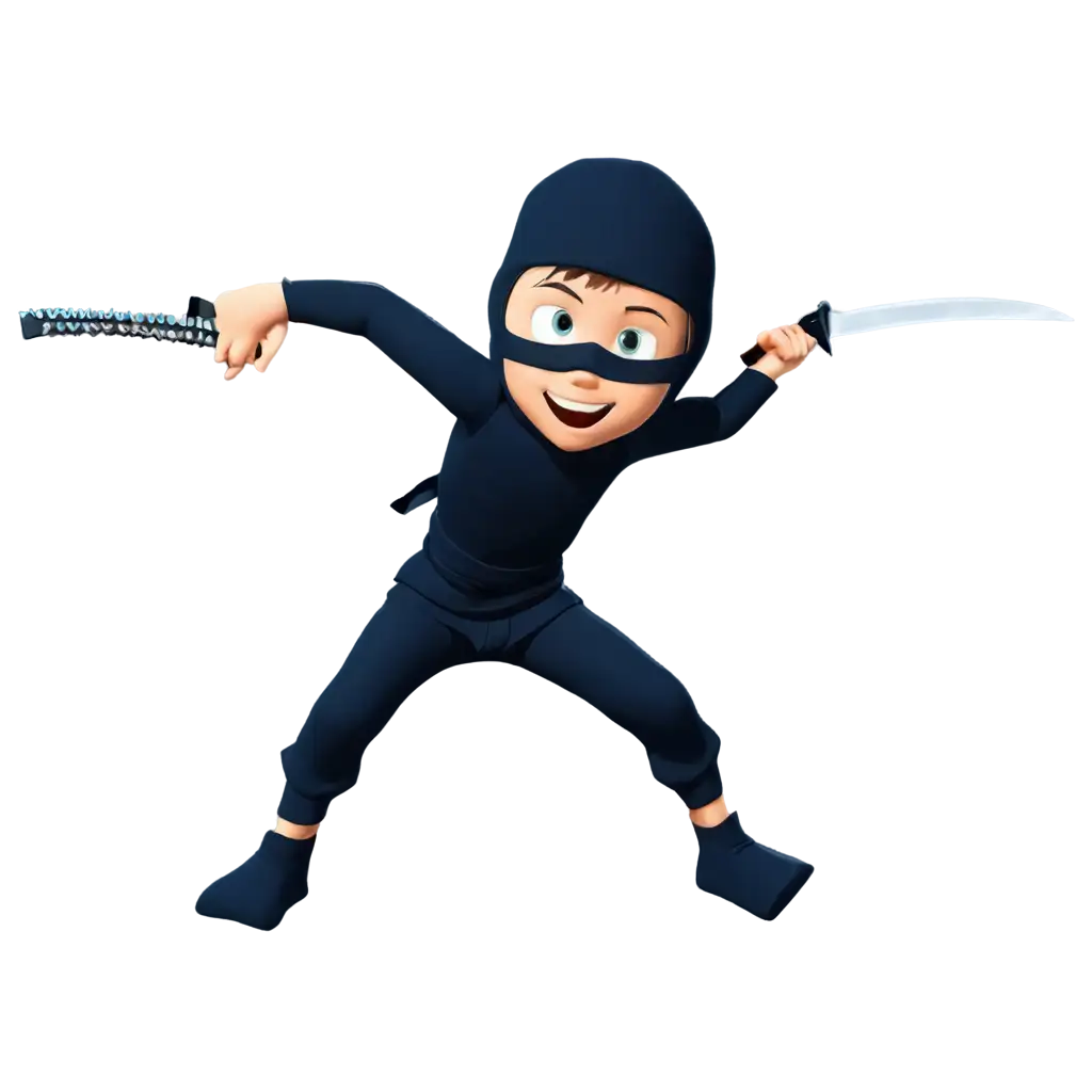 Ninja-Kid-2-PNG-HighQuality-Image-for-Creative-Projects-and-Digital-Art