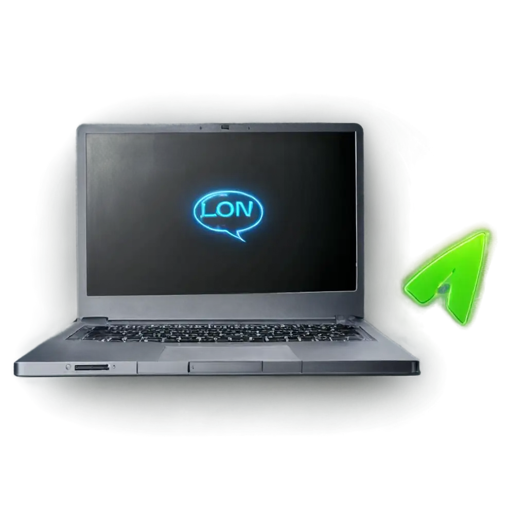 Gaming-Laptop-Connected-to-Network-Icon-PNG-Enhanced-Image-Quality-and-Clarity