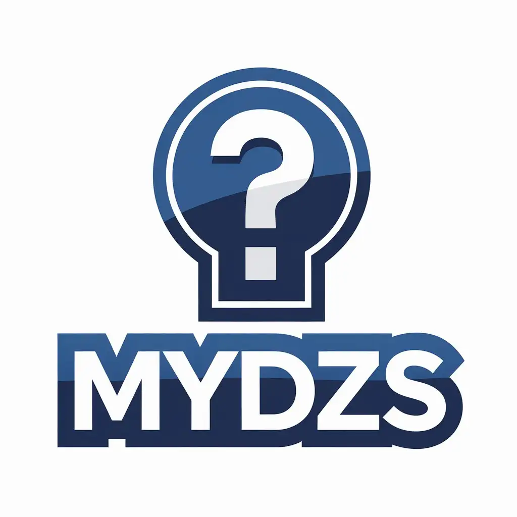 LOGO Design for mydzs Vector Design with Information Symbol and Moderate Style for Family Industry