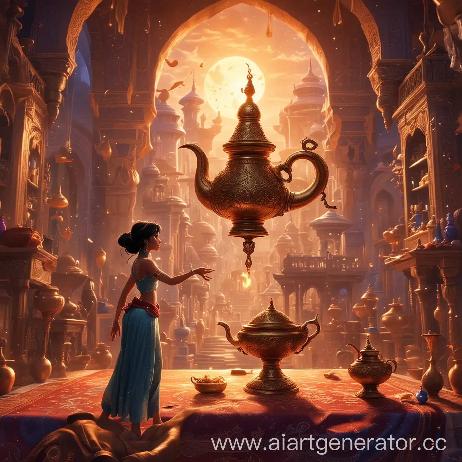 Aladdin-and-Princess-Prosperity-Magic-Lamp-Challenges