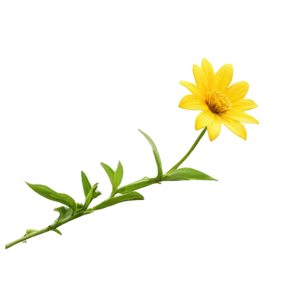 HighQuality-Yellow-Flower-PNG-Image-for-Versatile-Use