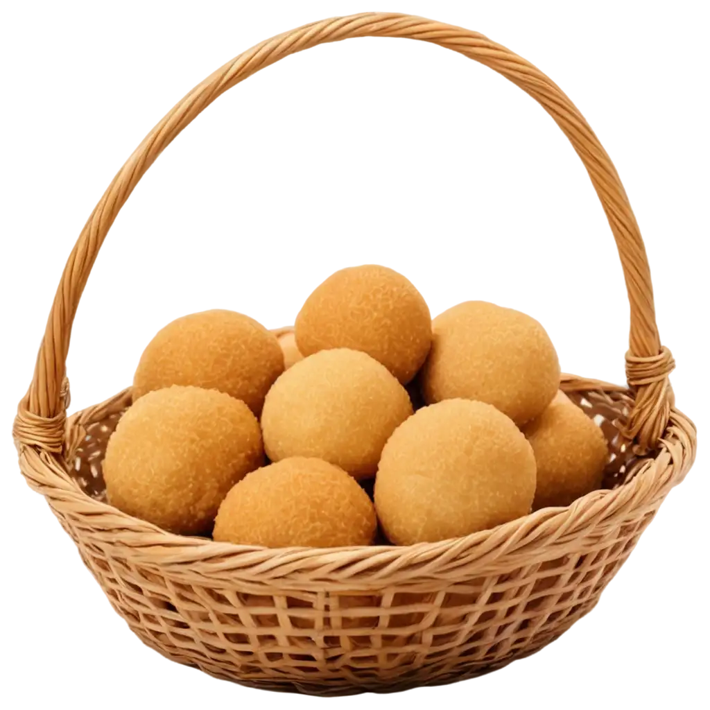 Realistic-Panipuri-in-Basket-PNG-Image-Crispy-and-Empty-Puri-Balls