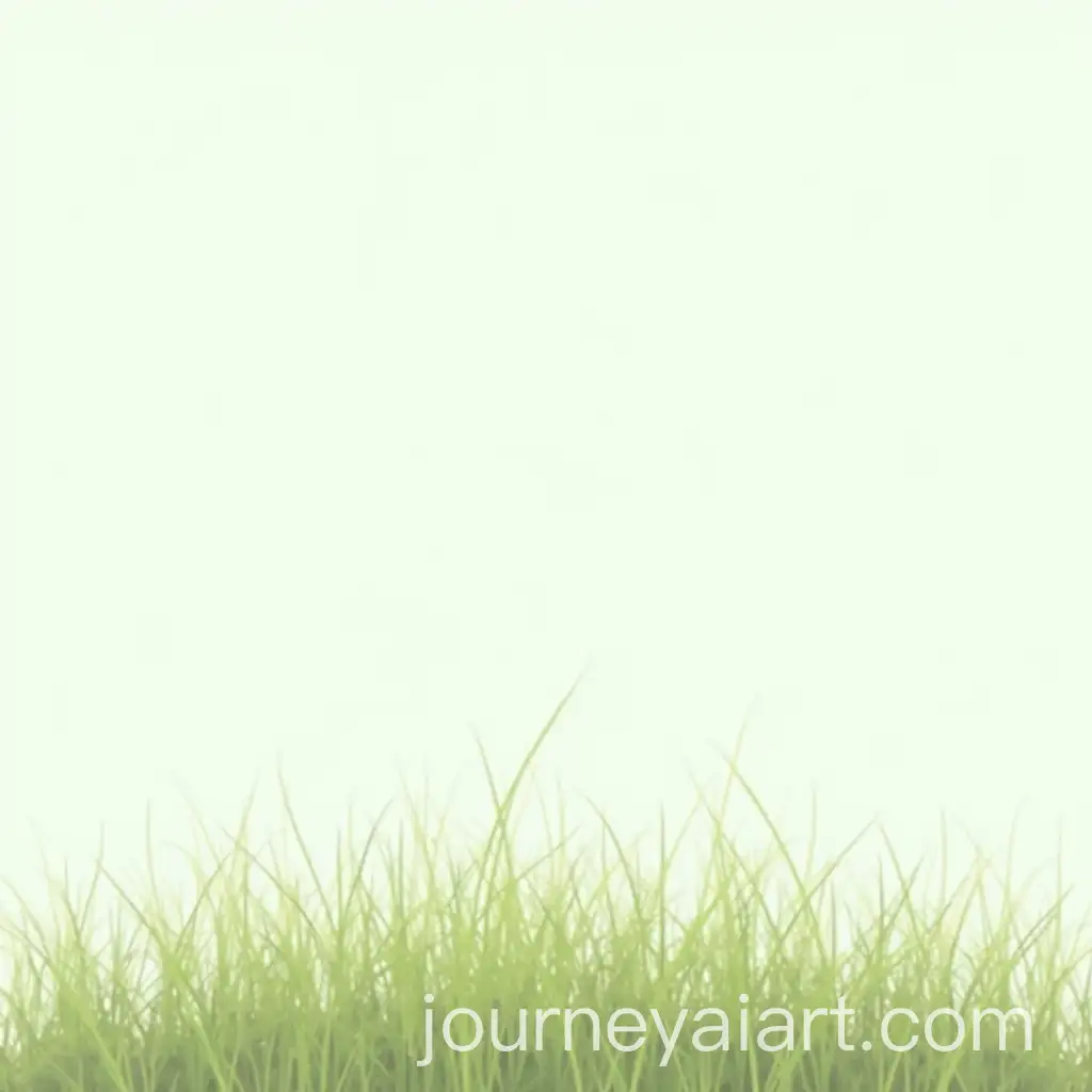 Grass-Collection-Floating-in-MidAir-Against-a-Clear-Background