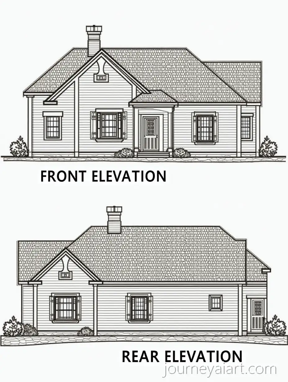 Neoclassical-ArchitectureAI-Image-Prompt-Expansion-Front-Rear-and-Side-Elevations-of-a-Building