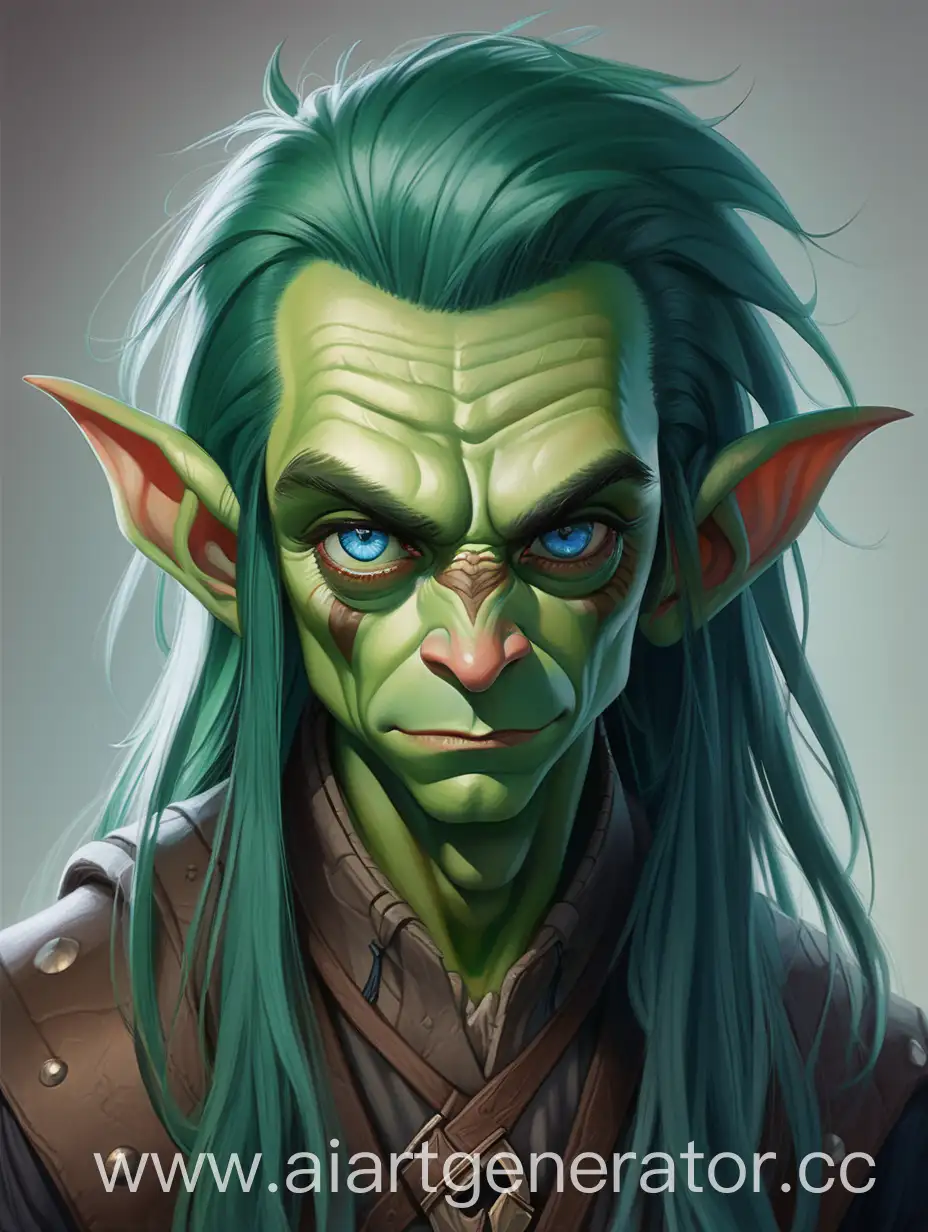 Fantasy-Goblin-Character-with-Swarthy-Skin-and-Blue-Eyes