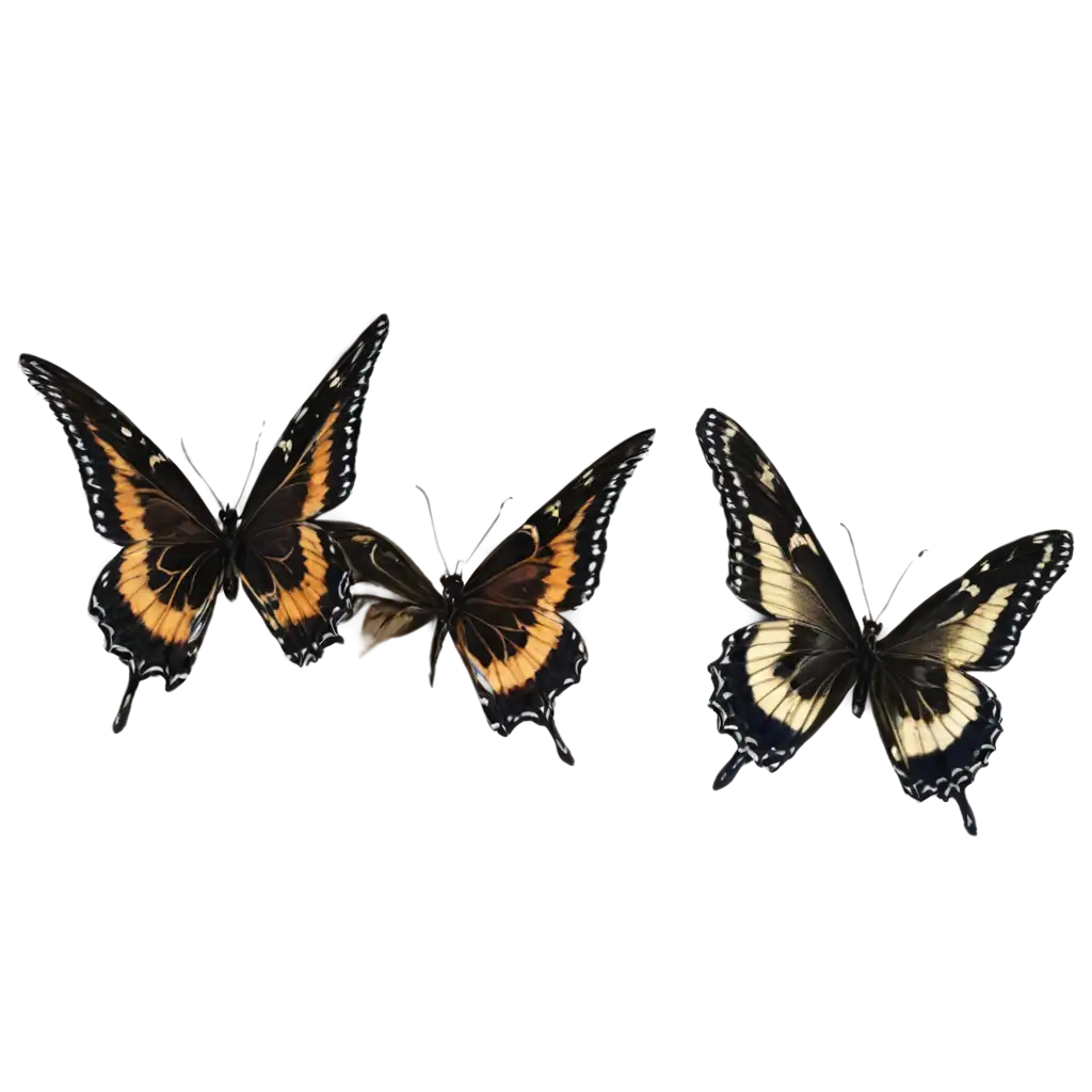 Stunning-3-Butterflies-PNG-Image-HighQuality-Visuals-for-Enhanced-Clarity