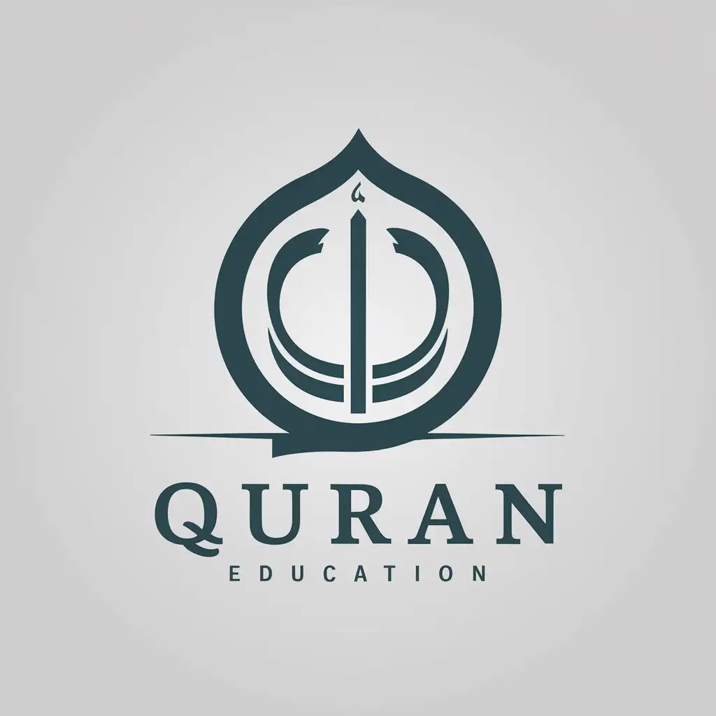 LOGO Design For TA QuranInspired Vector Logo for Education Industry