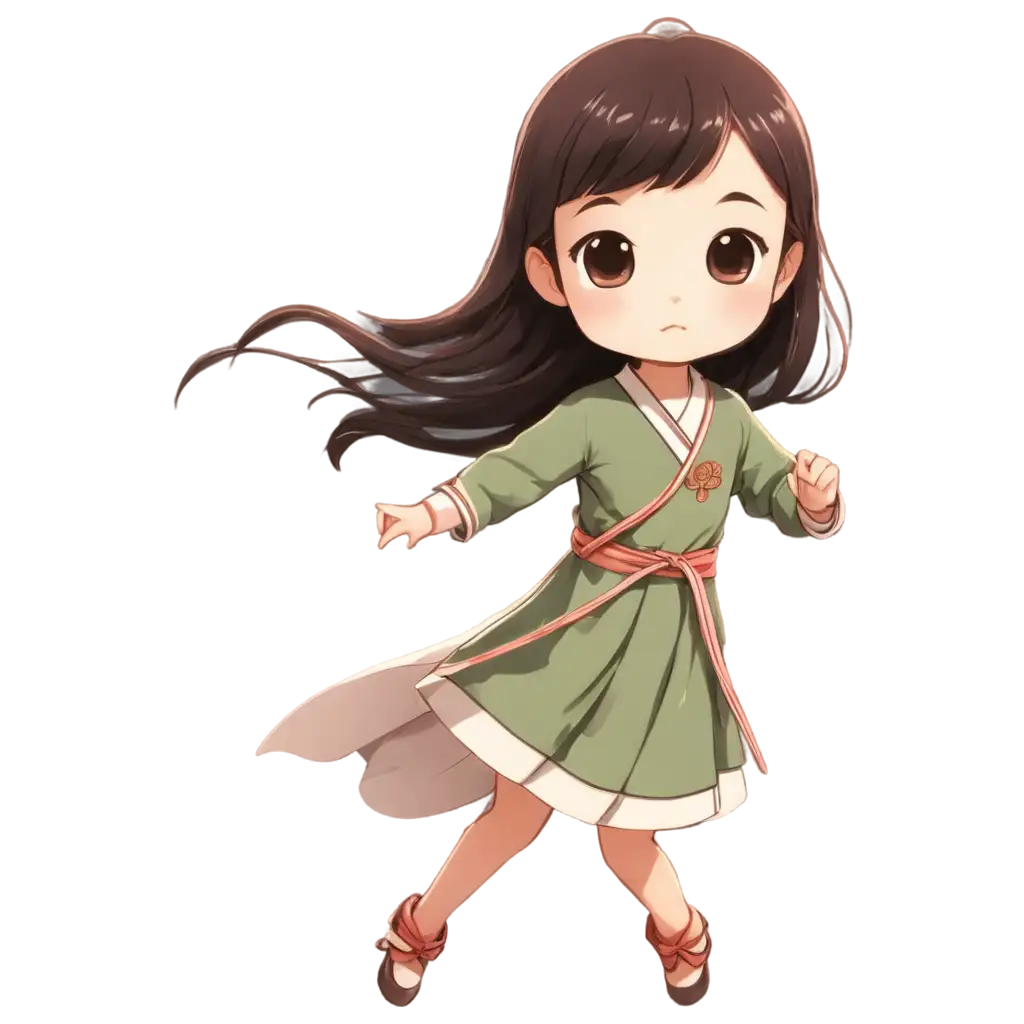 Gentle-Wind-and-Cute-Girls-Comic-PNG-Image-Delightful-Artwork-with-Playful-Charm