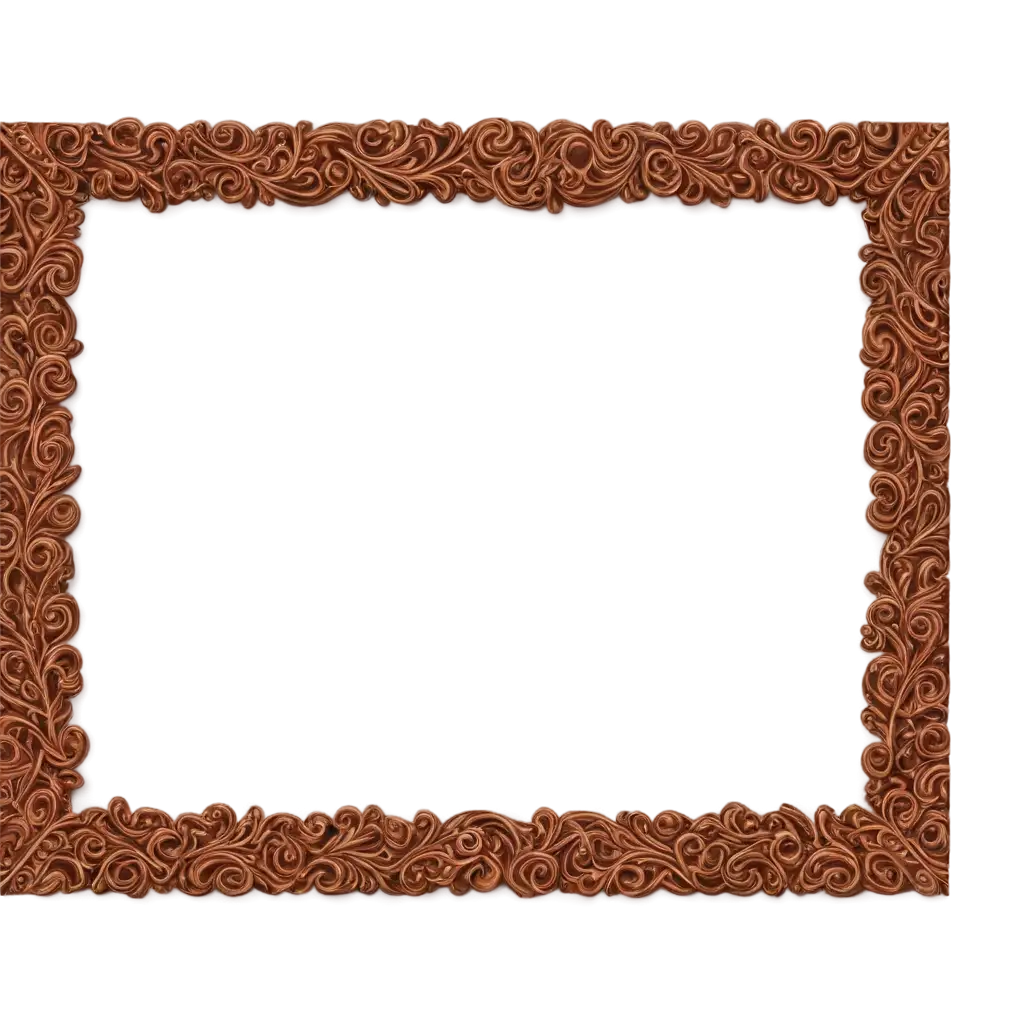 Detailed-Brown-BorderPNG-Image-SEO-Guide-Frame-PNG-for-HighQuality-Image-Design-and-Customization
