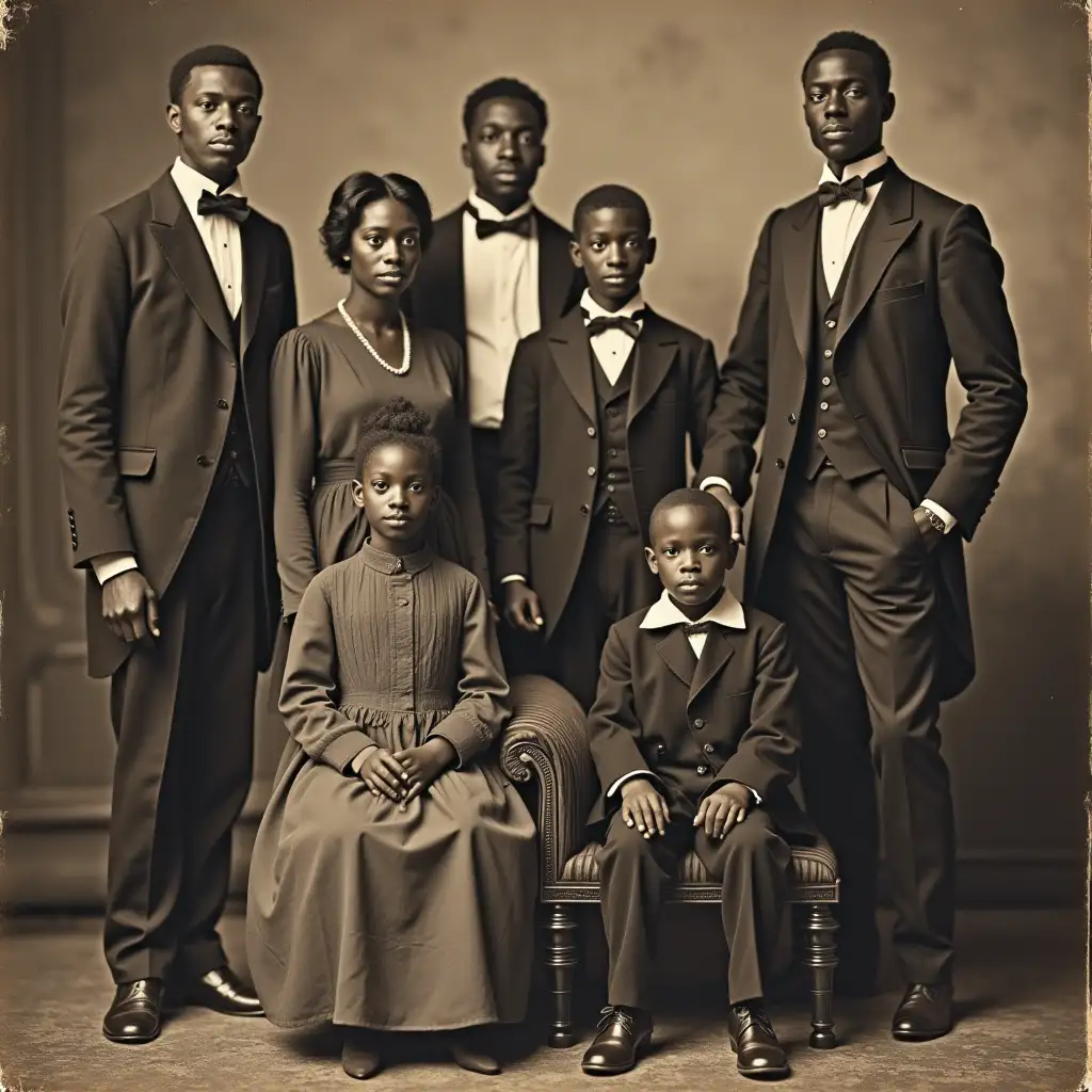 wealthy black family during antebellum time