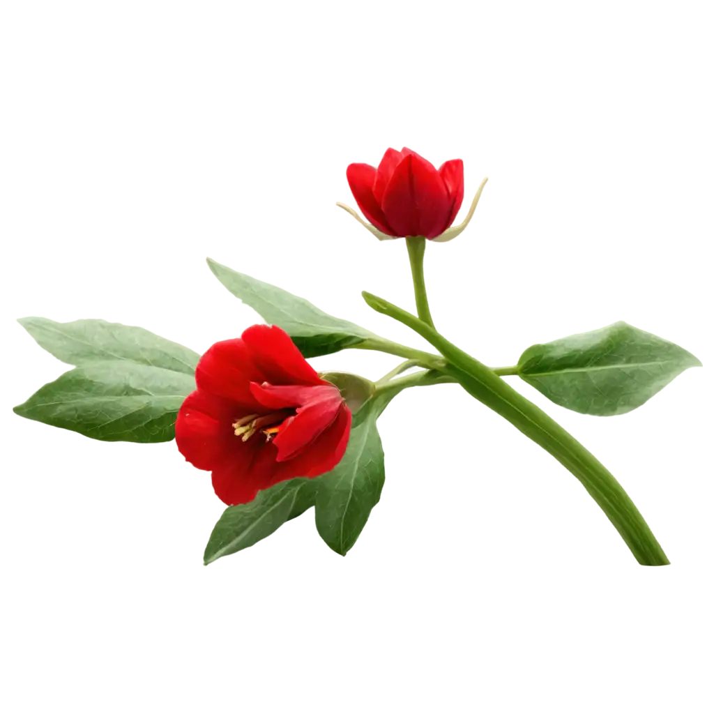 Red-Flower-Bunch-PNG-HighQuality-Transparent-Image-for-Versatile-Use