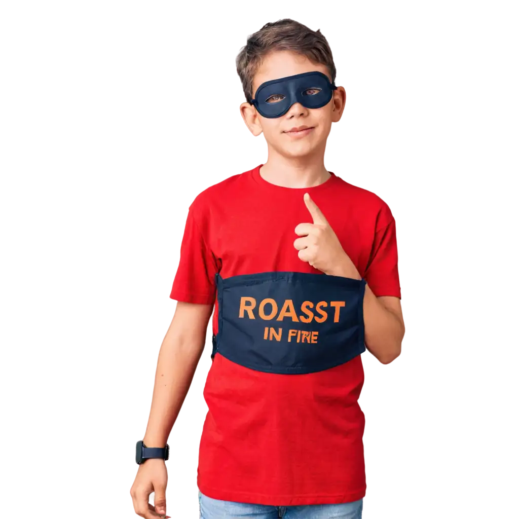 Dynamic-Boy-in-Black-Mask-PNG-with-Fiery-Roast-In-Theme-for-Versatile-Applications