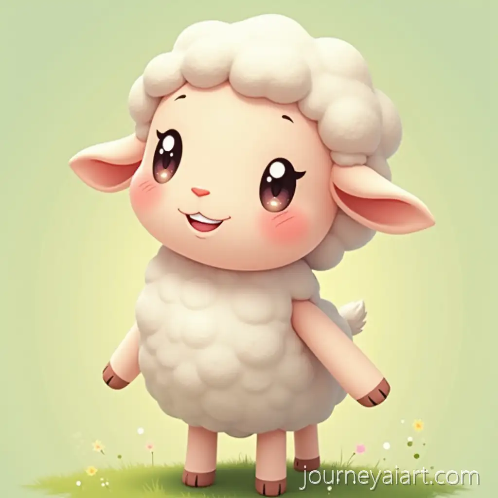 Adorable-Anime-Sheep-CharacterCute-anime-sheep-model-with-Cute-Features