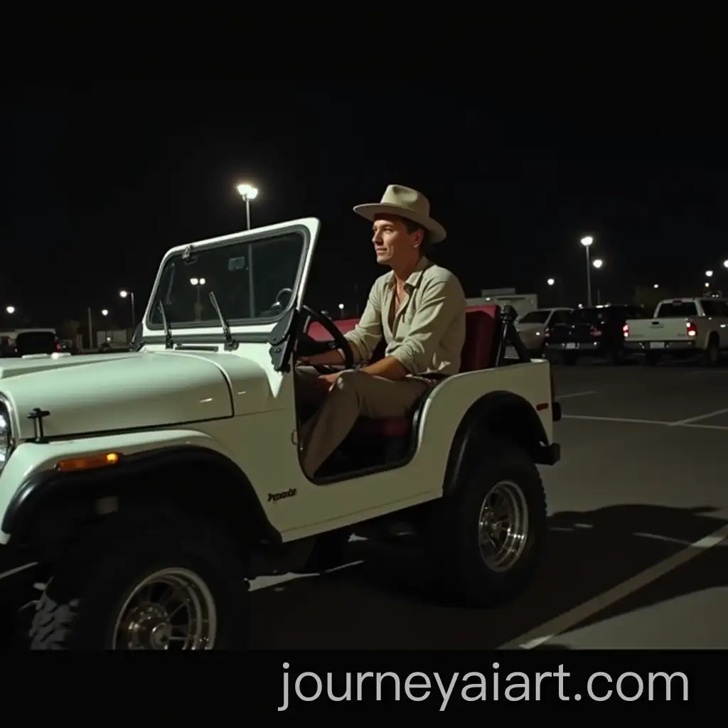 Johnny-Depp-as-Indiana-Jones-with-Blonde-Hair-in-a-Nighttime-Parking-Lot