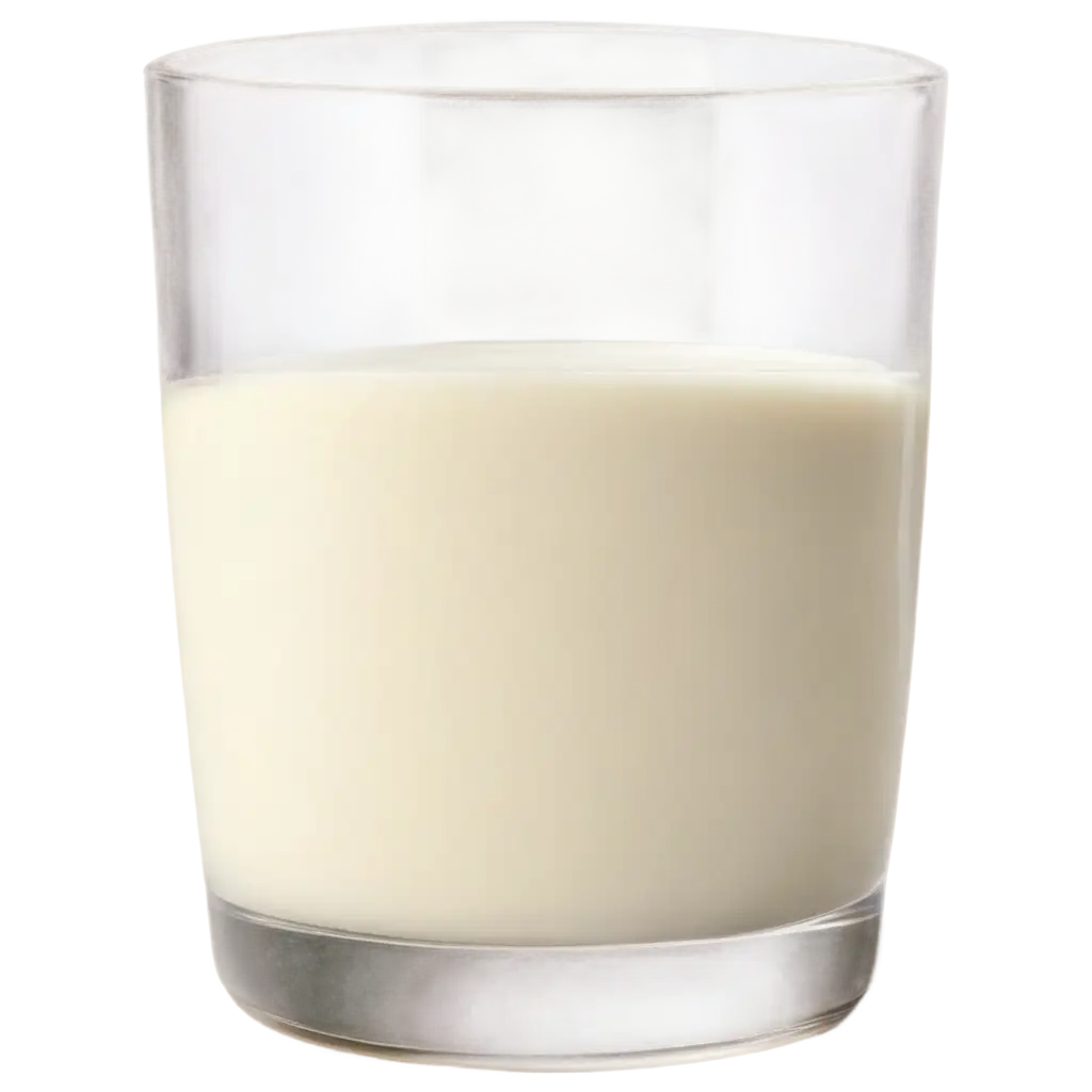 White-Milk-in-a-Glass-PNG-Image-with-Clear-Side-View-Angle-for-HighQuality-Visuals