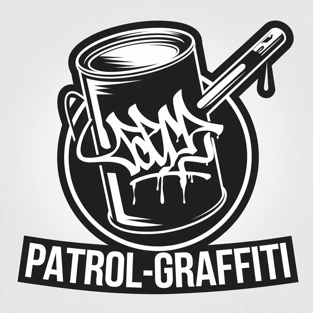 LOGO Design for PatrolGraffiti Airless Paint Pressure Wash with Modern Style