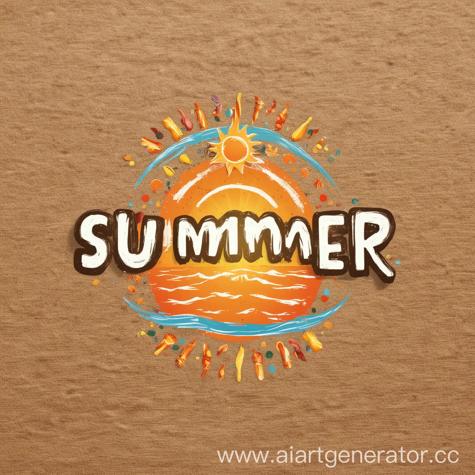 Logo where is the inscription Summer