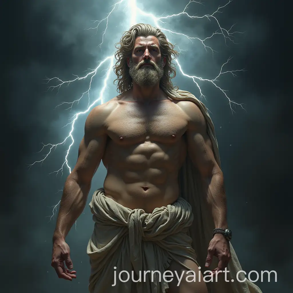 Ancient-Greek-God-Gor-with-Lightning-Power-and-Bare-Torso