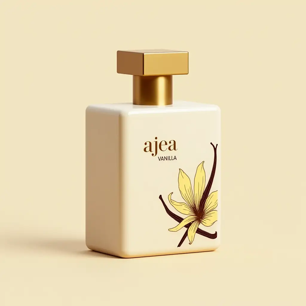 100ml-Ajea-Perfume-with-Gold-Top-and-Vanilla-Design