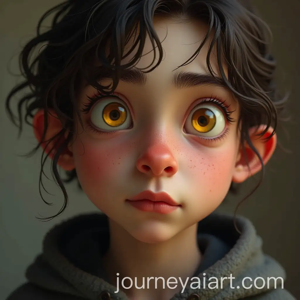 Teen-with-a-Curved-Hooked-Nose-and-Yellow-Eyes