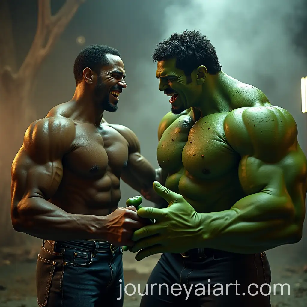 P-Diddy-and-Drake-as-Hulk-in-Dynamic-Superhero-Action