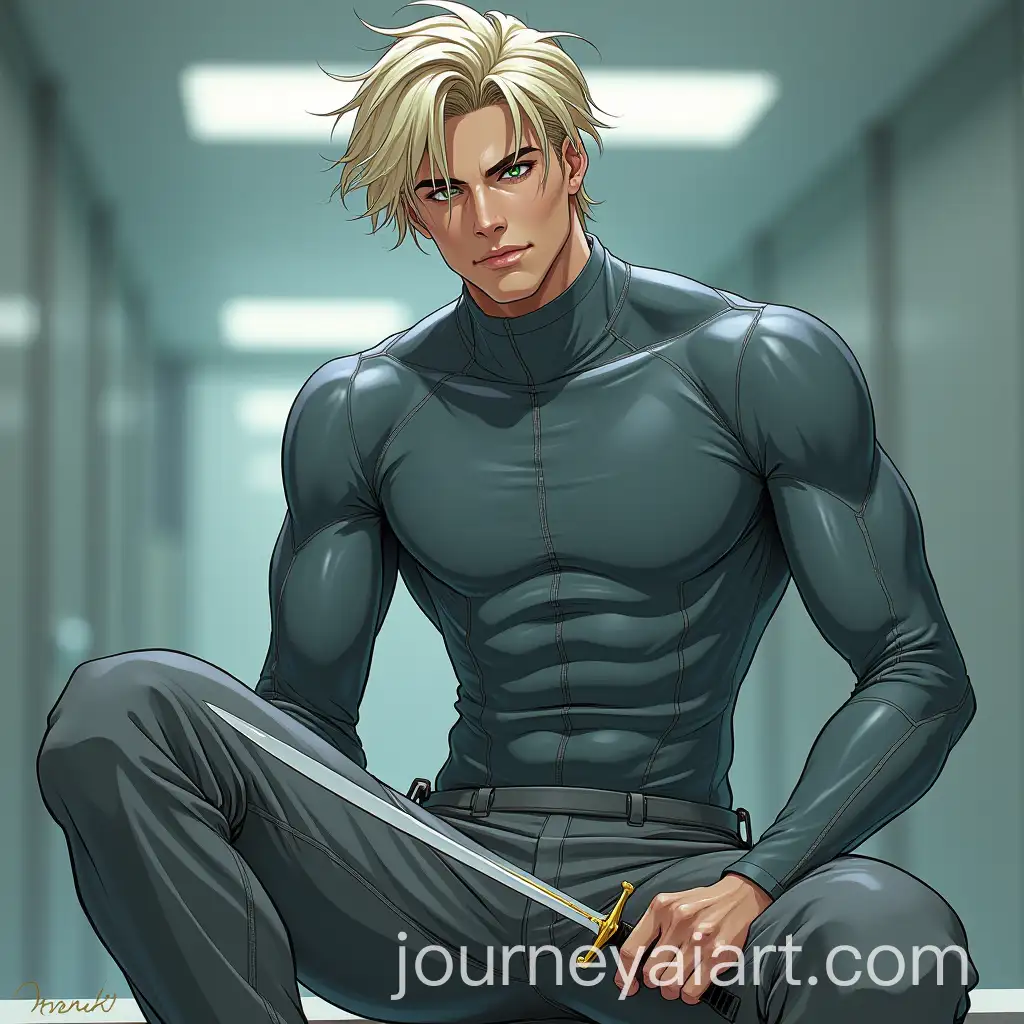 AI-Image-Prompt-ExpansionCadet-Warrior-with-Platinum-Blond-Hair-and-Dagger-in-Hand
