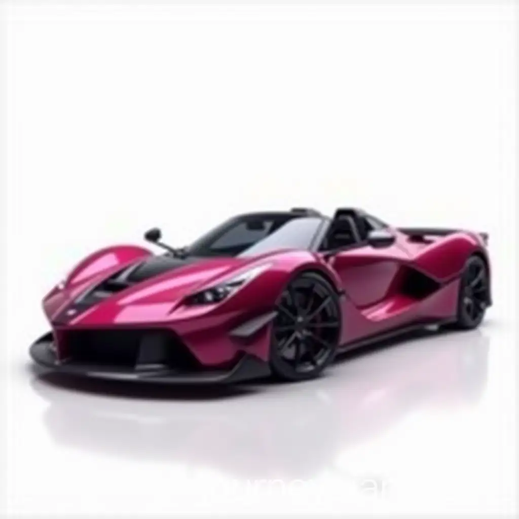 Glossy-Dark-Fuchsia-Sports-Car-with-Racing-Girl-Speed-Flowing-Wheels-and-3D-Realism