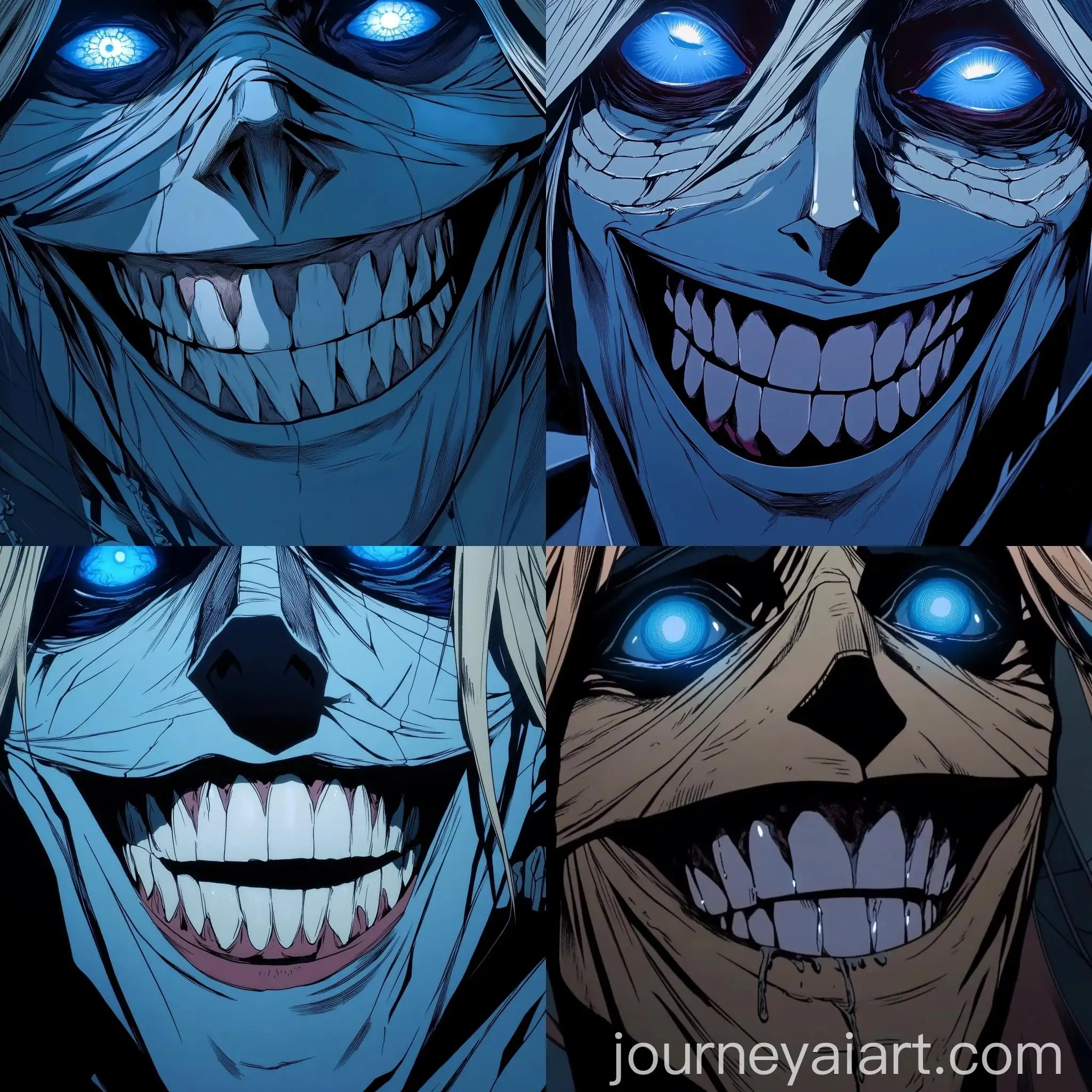 Smiling-Person-in-Ainz-Ooal-Gown-Costume-Inspired-by-Batman-and-Jormungand-Anime