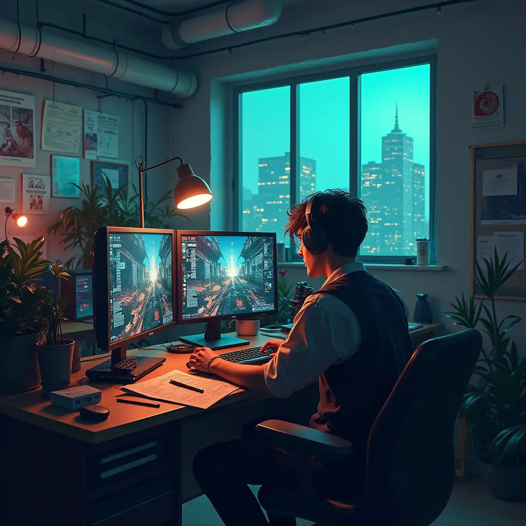 I love games, I work at a factory