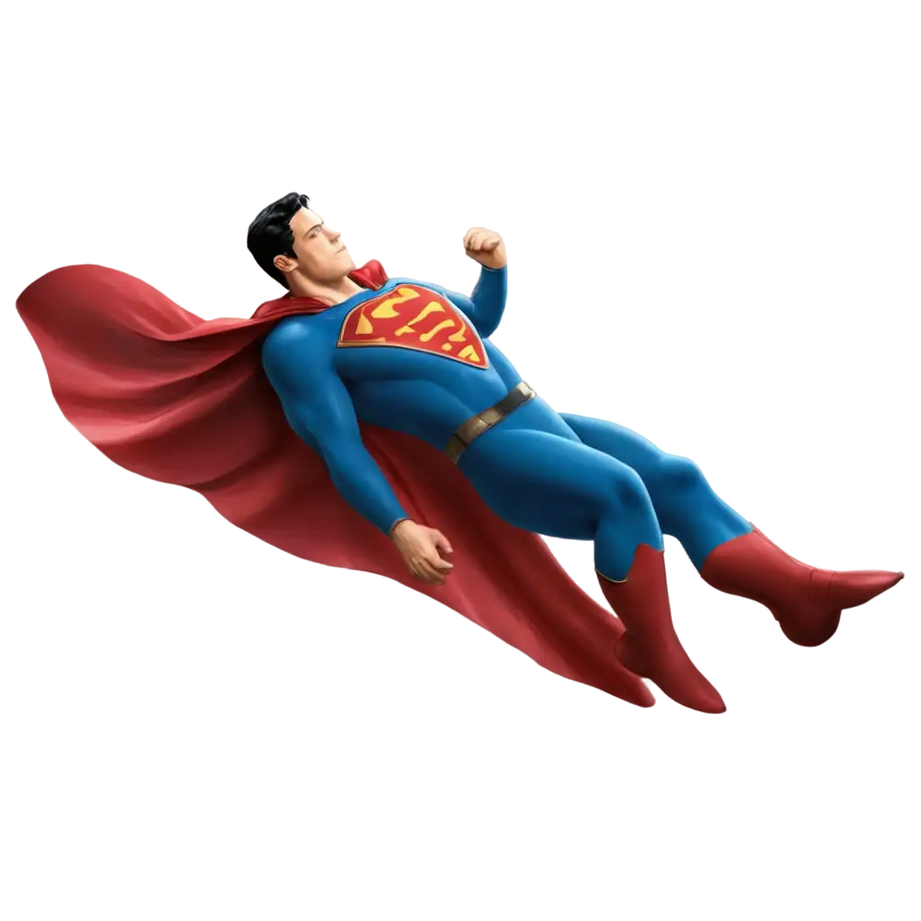 Flying-Superman-PNG-Image-HighQuality-Superhero-Graphic-for-Creative-Projects