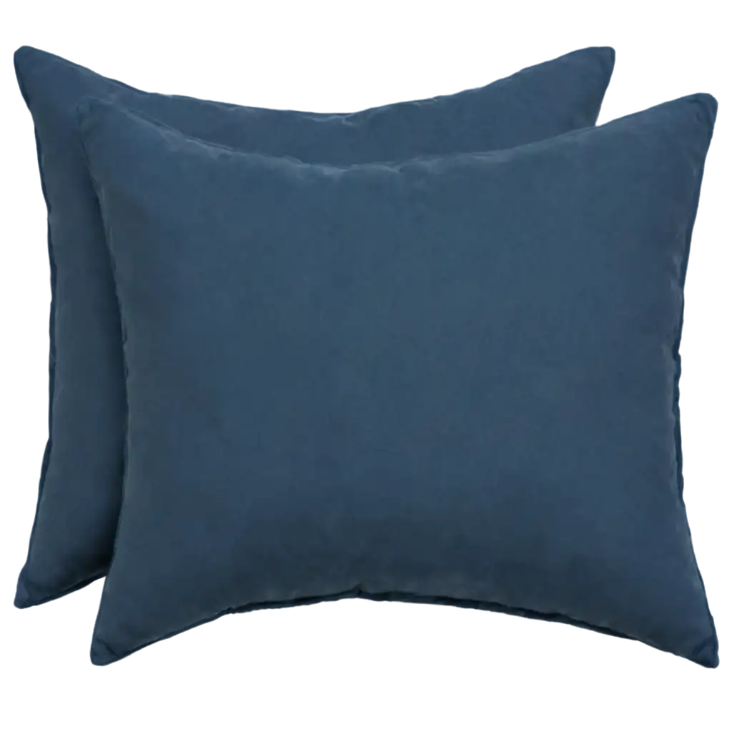 A blue pillows