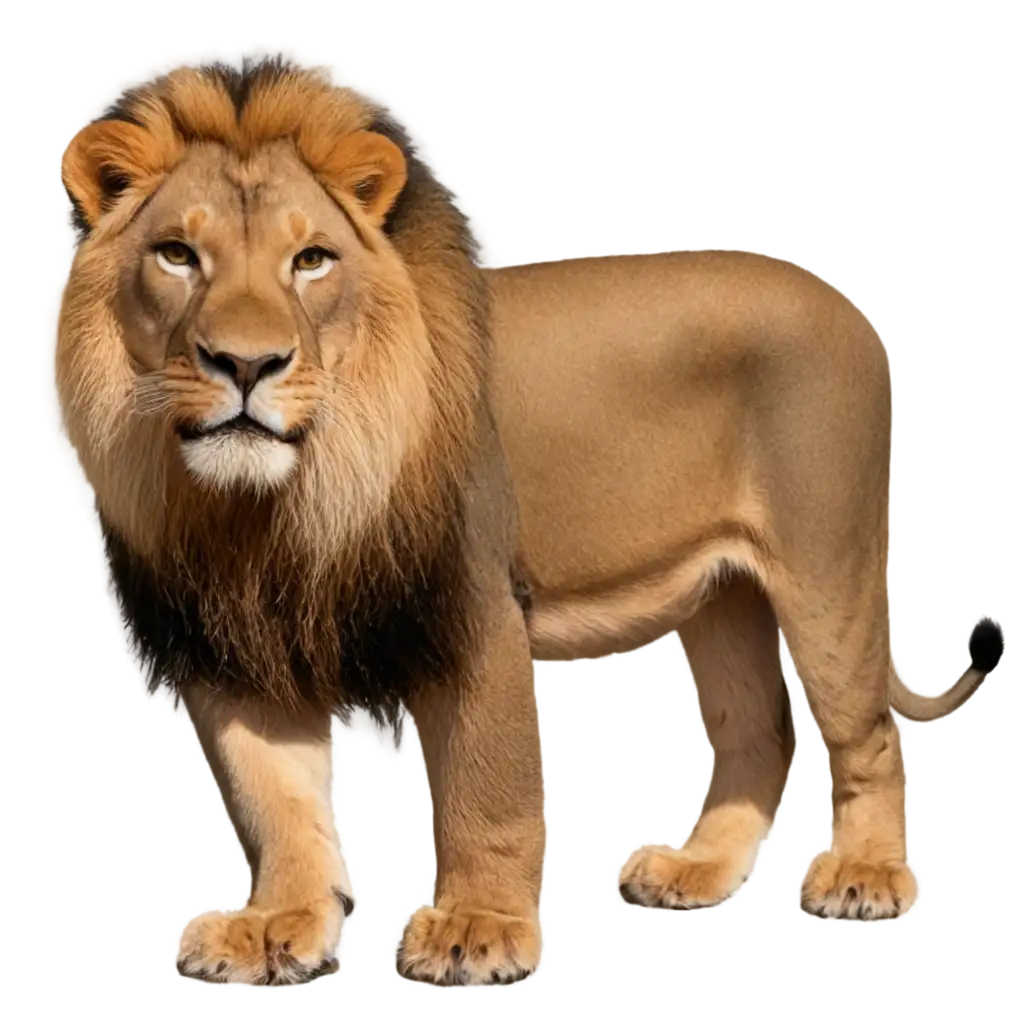Majestic-Lion-PNG-Image-Capturing-the-Essence-of-Wildlife-in-High-Quality