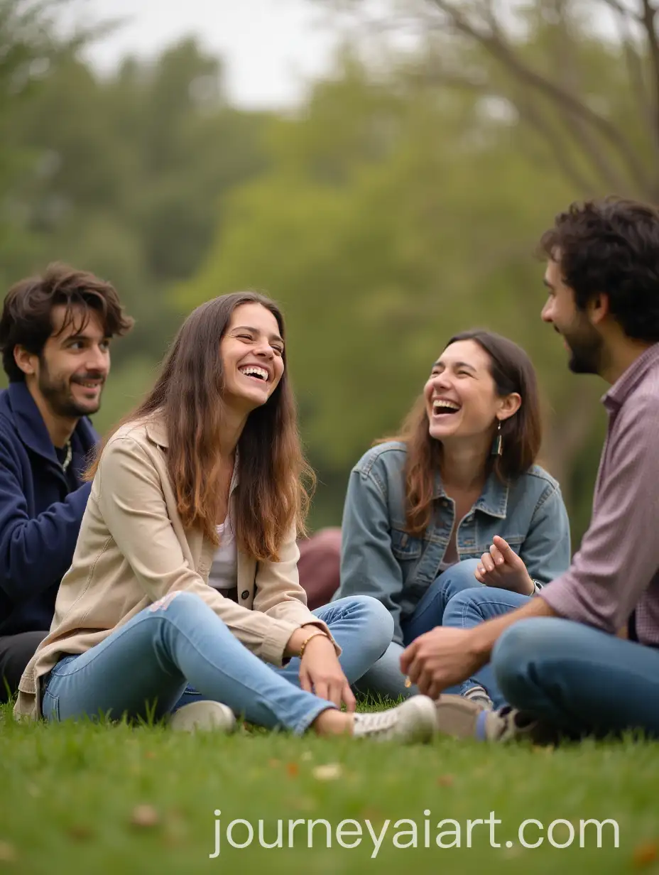Group-of-People-Laughing-Together-on-Grass