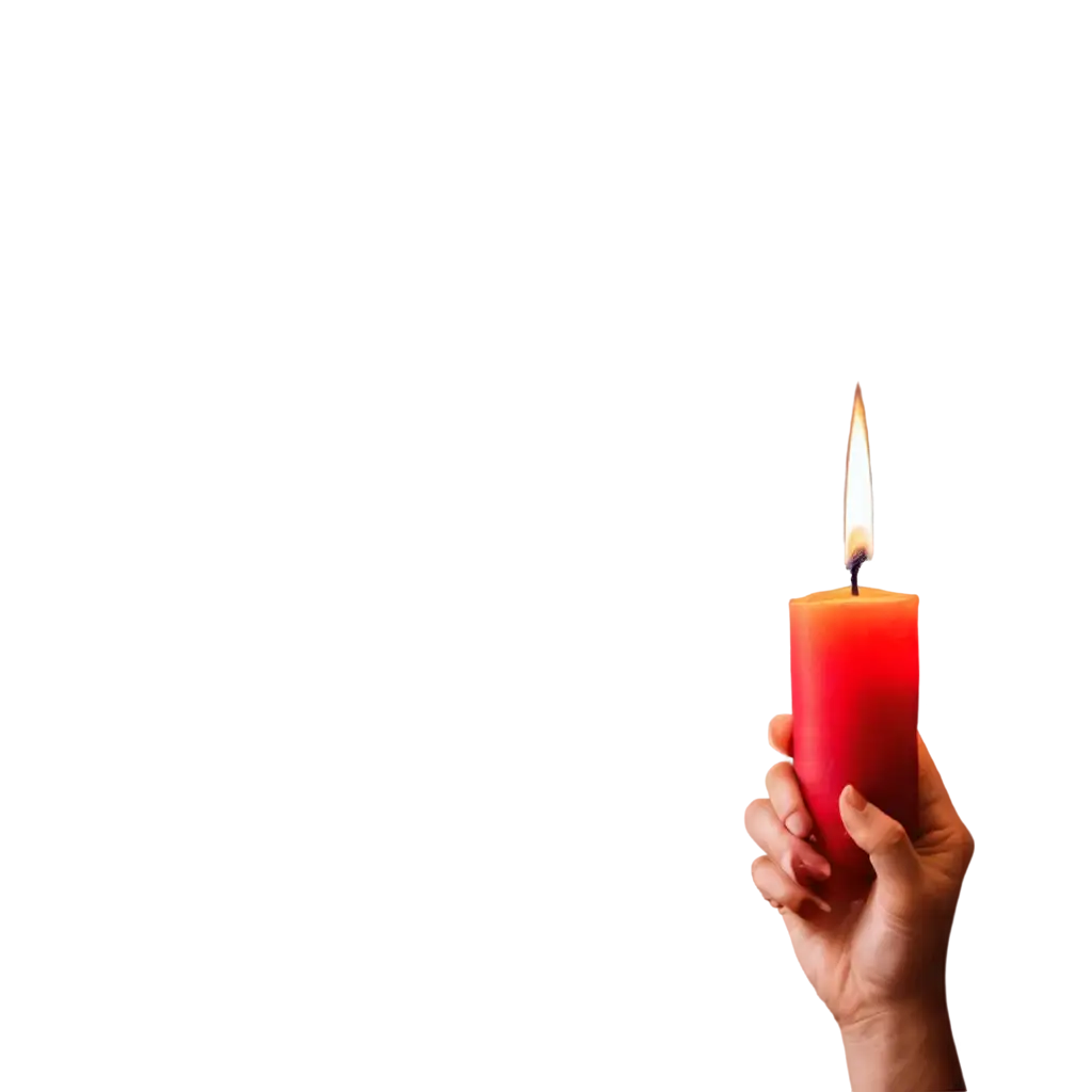 Candle-in-Hand-in-the-Dark-Night-HighQuality-PNG-Image-for-Creative-Projects