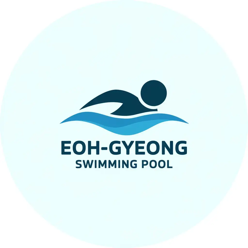 LOGO-Design-for-Eohgyeong-Swimming-Pool-Minimalistic-Blue-Symbolizing-Swimming