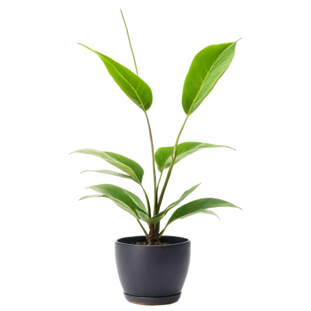 Pot-with-Tropical-Plant-PNG-Image-for-Versatile-Design-and-HighQuality-Clarity