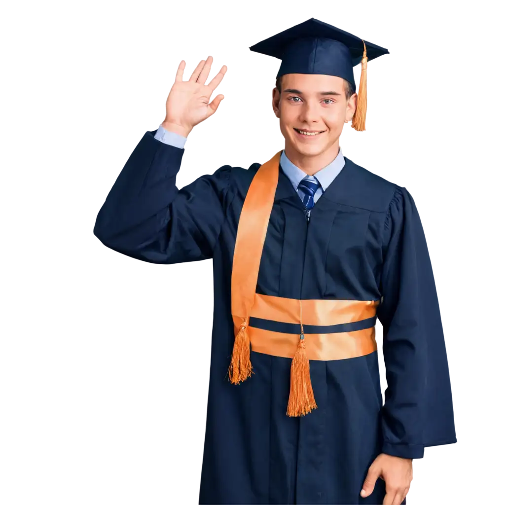 PNG-Image-of-a-Student-in-Graduation-Uniform-Celebrate-Academic-Achievements-with-Clarity