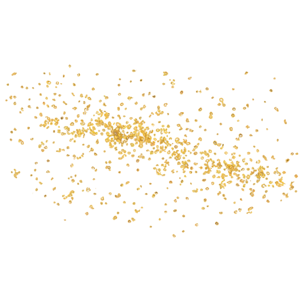 Chaotic-Scattering-of-Golden-Particles-HighQuality-PNG-Image-for-Versatile-Use