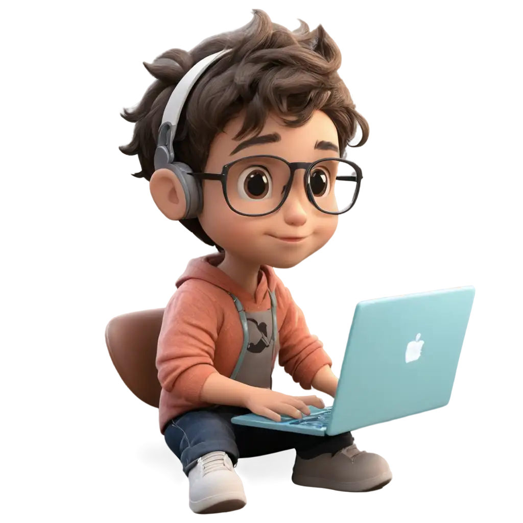 Adorable-PNG-Image-of-a-Boy-Coding-Enhancing-Creativity-and-Learning