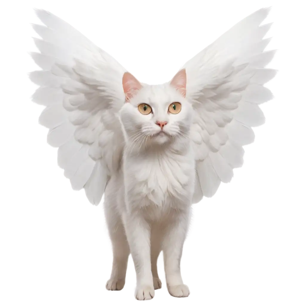 White-Cat-with-Wings-Large-PNG-Image-for-HighQuality-Visuals