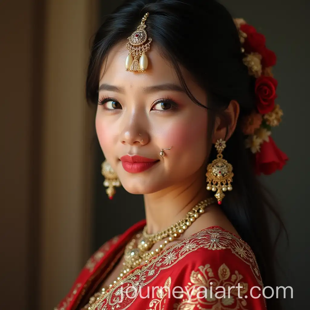 Traditional-Young-Lady-in-Classic-Attire