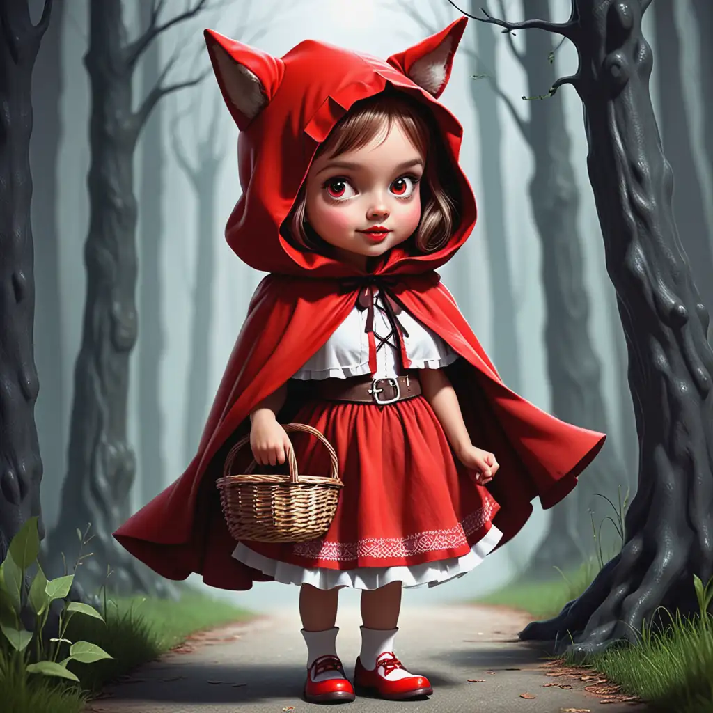 cute Little Red Riding Hood