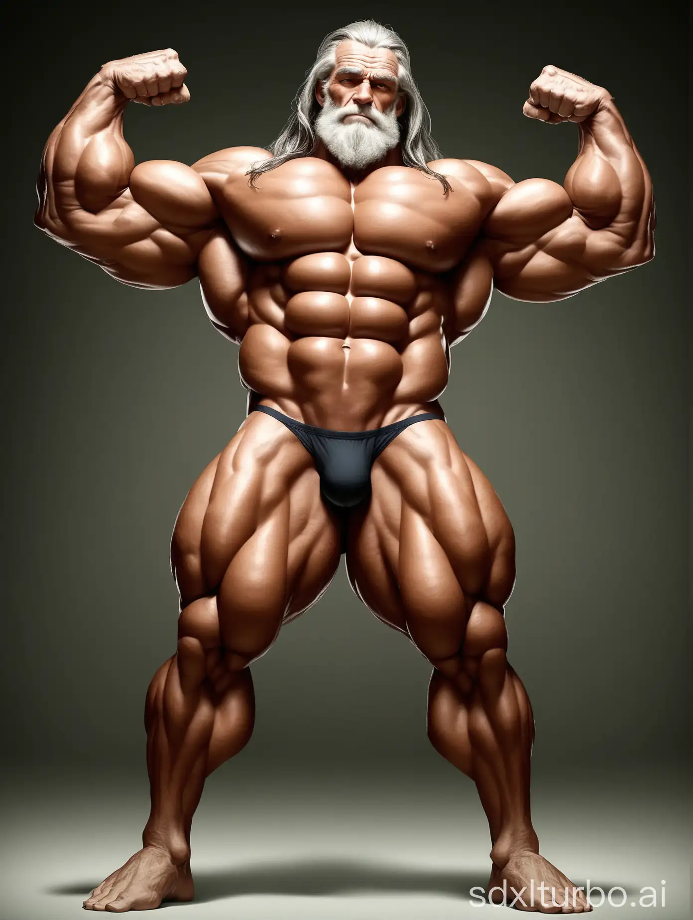 Giant-Old-Man-Flexing-Massive-Muscles