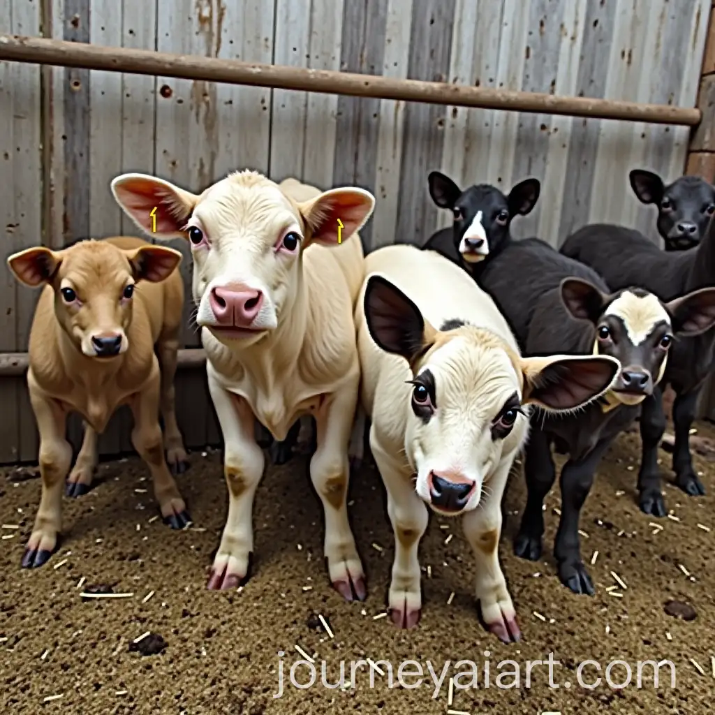 Rescued-Farm-Animals-Gathering-in-Serene-Countryside-Setting