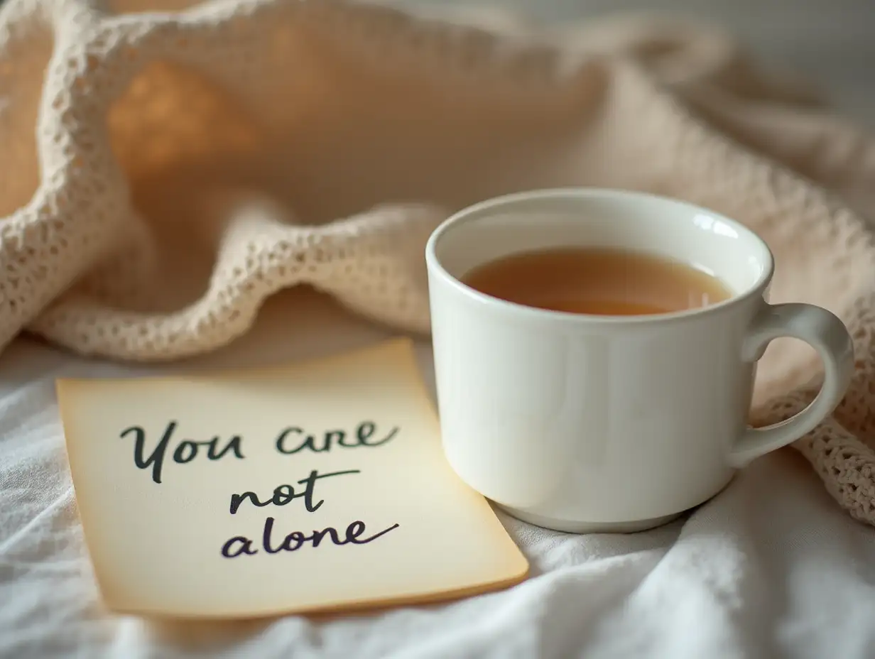 AI-Image-ExpansionComforting-Cup-of-Milky-Tea-with-Handwritten-Note-You-Are-Not-Alone-in-Soft-Homely-Setting