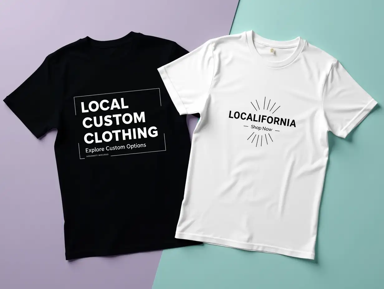 Flat-Lay-of-Custom-TShirts-with-Bold-Typography-and-Iconic-Designs