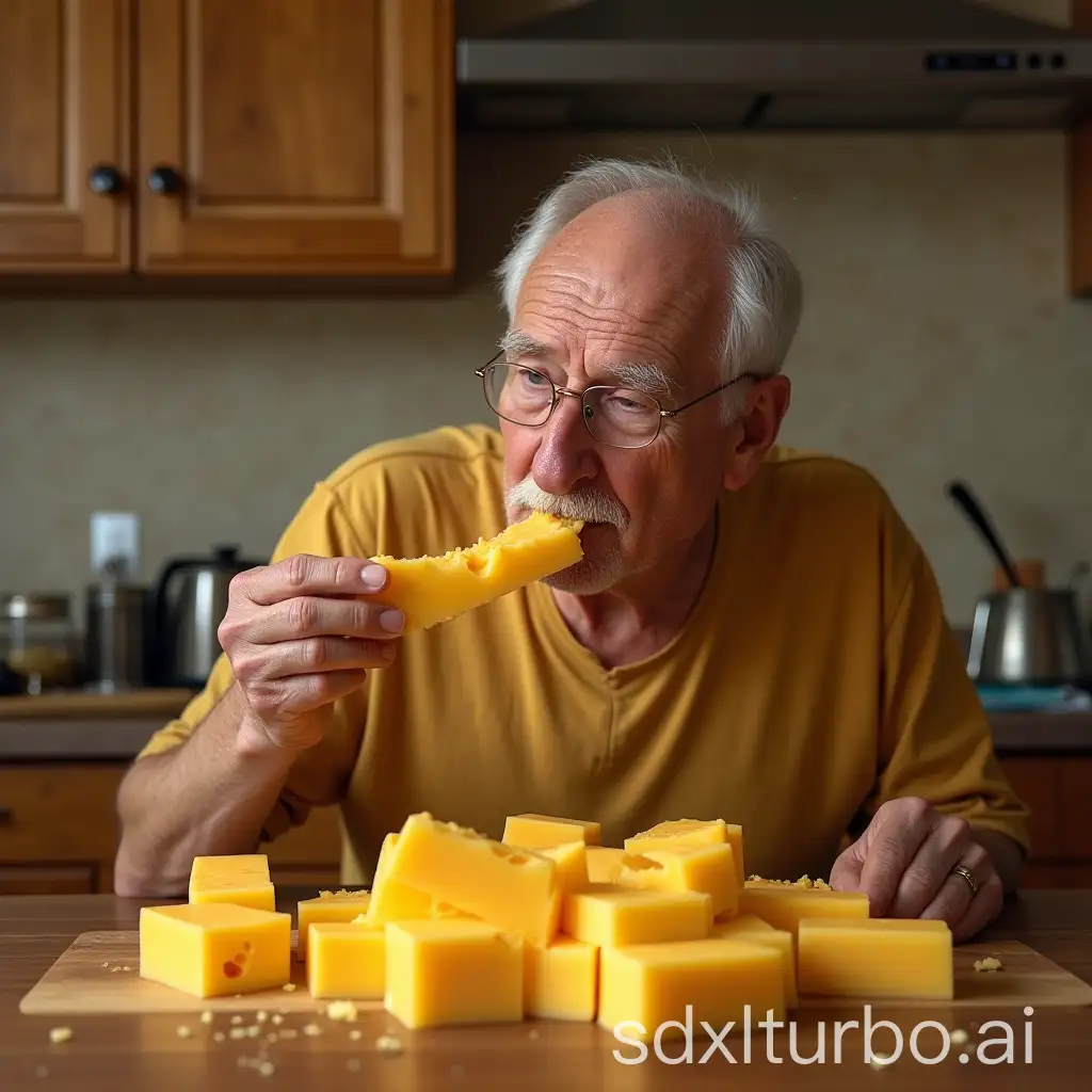 American-Adult-and-Child-Enjoying-Cheese-Snacks