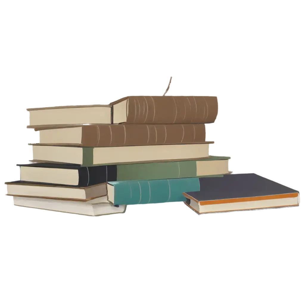 HighQuality-Books-PNG-Image-for-Versatile-Digital-Use