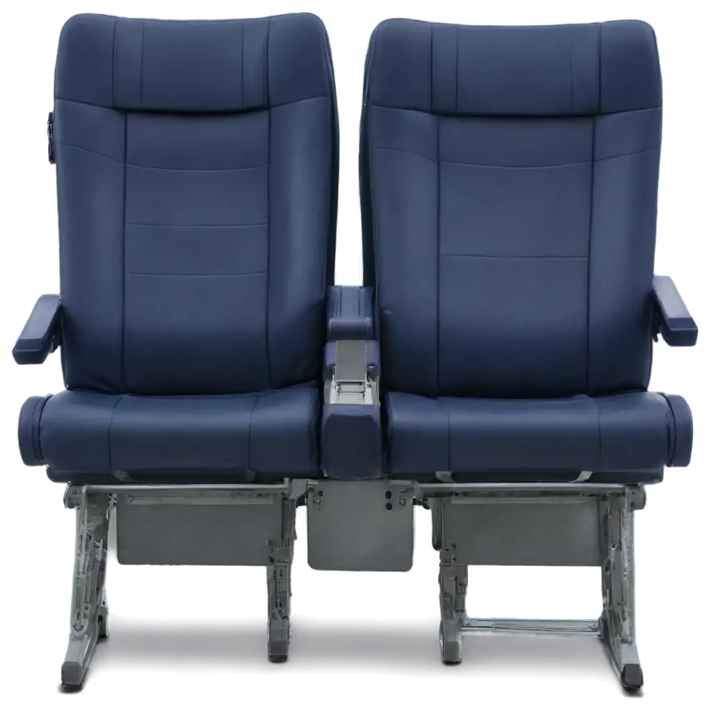 Airplane-Seat-Alone-in-Front-HighQuality-PNG-Image-for-Diverse-Applications